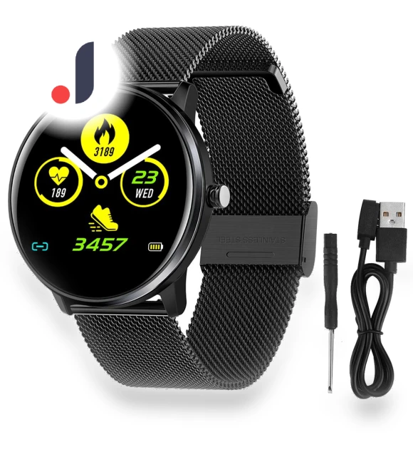 Full Touch Screen Heart Rate Blood Pressure Monitor Smartwatch — Smartwatches, Honor Electronics