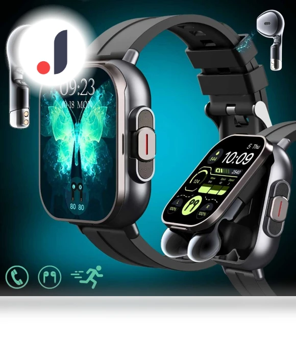 HD Smart Watch with Wireless TWS 5.3 Earbuds — Wearable Accessories, SCIONE