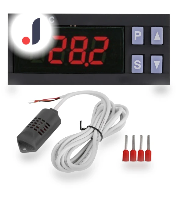 High Precision Intelligent LCD Temperature and Humidity Controller — Home Climate Control, Vestidos