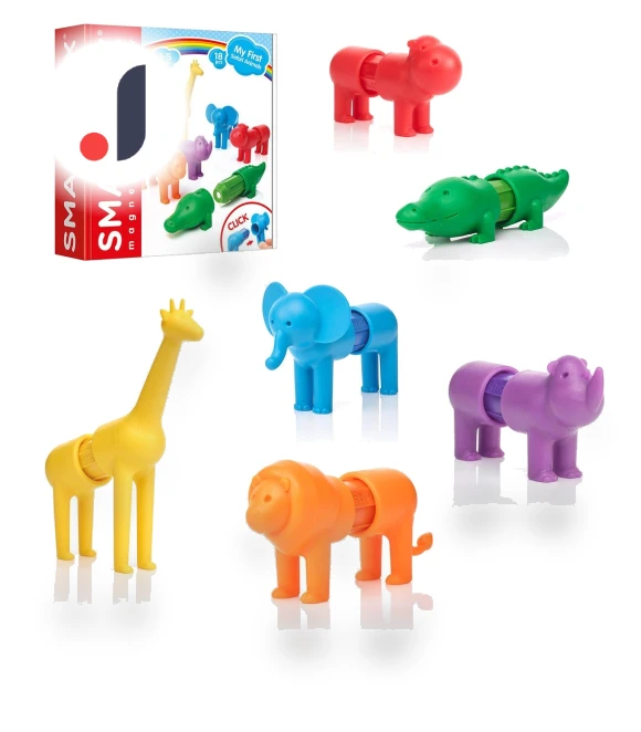 Magnetic Toy Wild Animals — Construction Kits, TOKYO selection