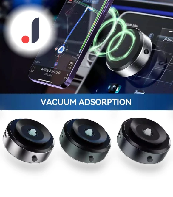 Magnetic Wireless Phone Holder with Charging — Dashboard Installation Kits, Modern Home Furnishing