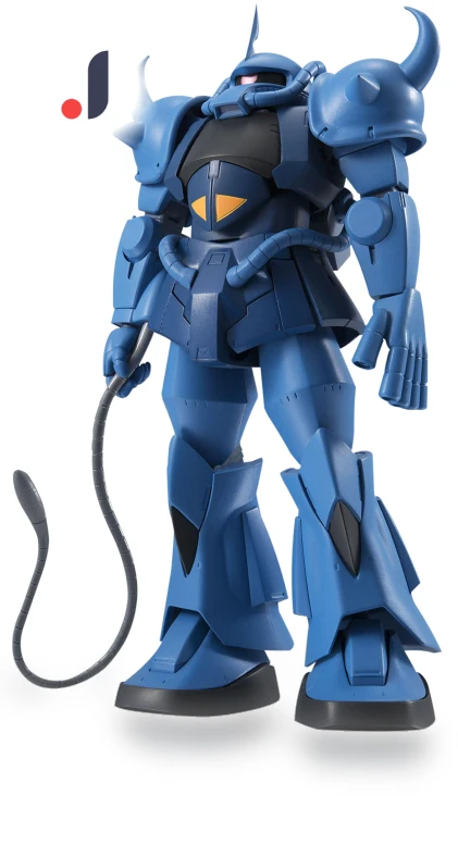 Mobile Suit Gundam Gouf Painted Movable Figure — Amiibo, TAMASHII NATIONS