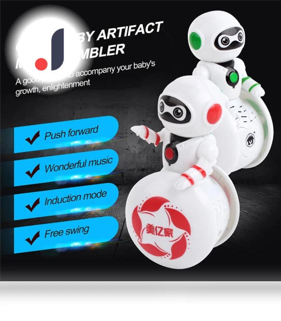 Multifunctional Cartoon Induction Cup with Smart Sound, Light, Music, and Robot Toy — Melody Makers, Lvits