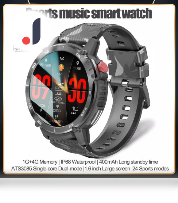 Music Smart Watch — Wearable Accessories, Tiktop2