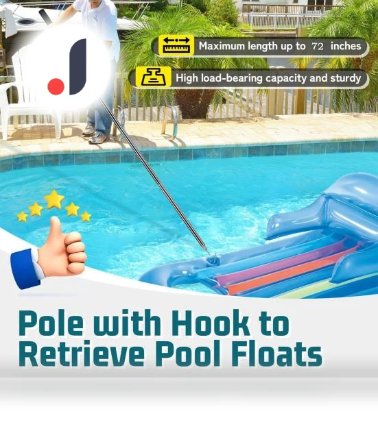 Pool Vacuum Robot Extractor Hook — Portable Pool Cleaners, Hello Garden