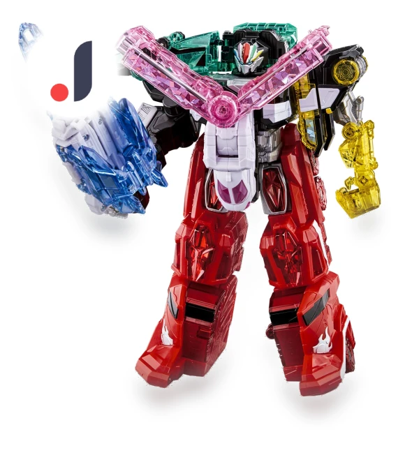 Robot Series 01 Mashin Gattai DX Kiramaizin Set — Playsets, Bandai