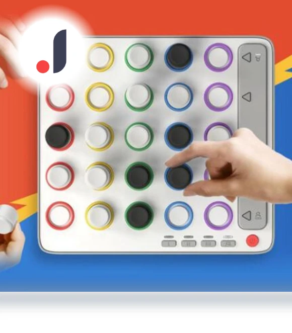 Smart AI Referee 4 in a Row Strategic Travel Board Game — , TOKYO selection
