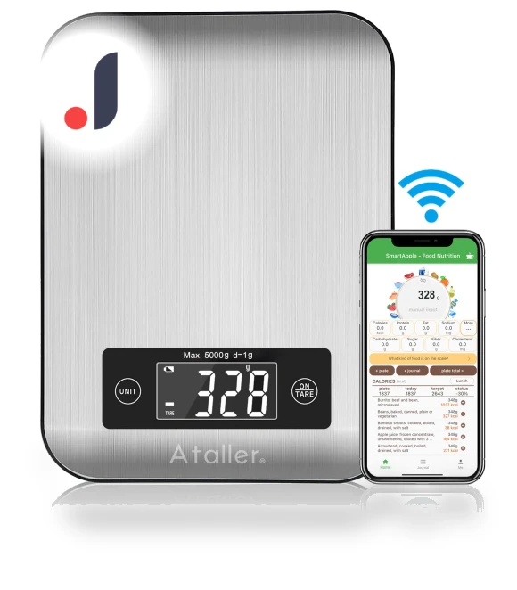 Smart Kitchen Food Scale — Weight Management Tools, Ataller
