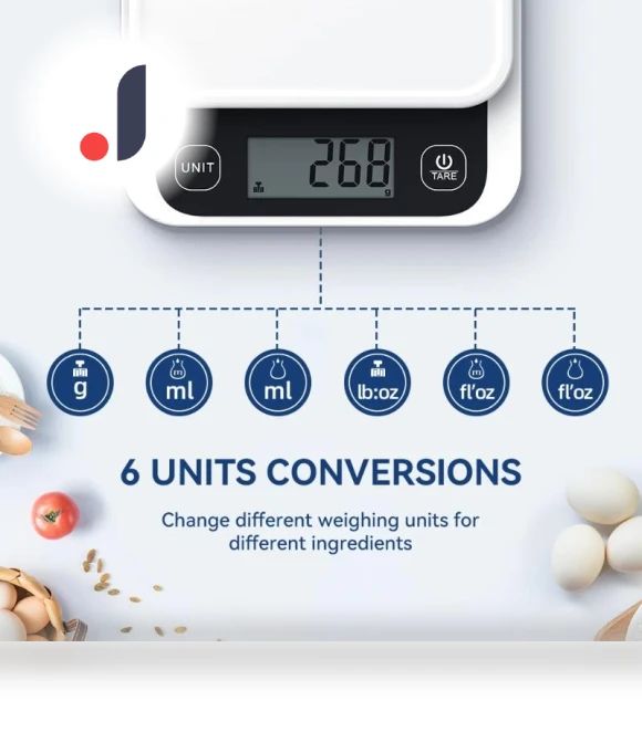 Smart Kitchen Scale — Weight Management Tools, Creative Adorn