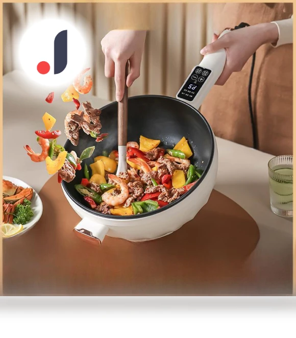 Smart Multi-functional Electric Frying Pan — Electric Woks, StrideBox