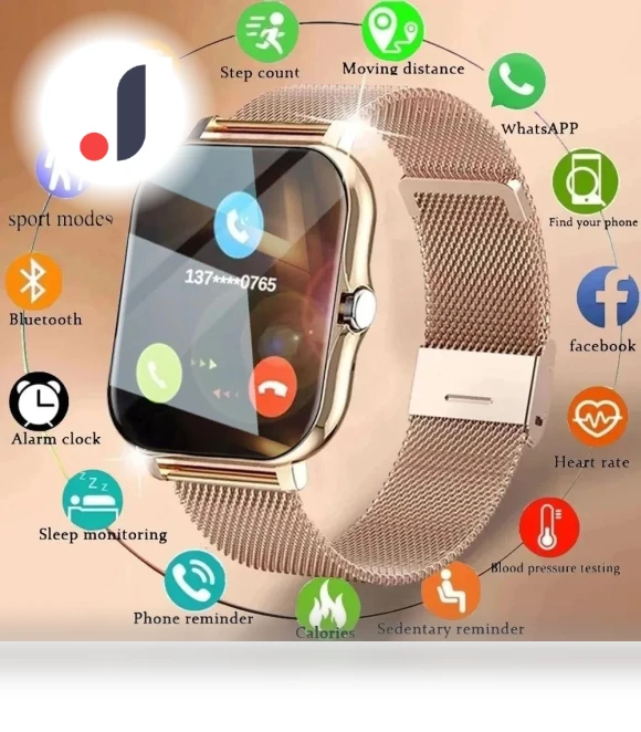 Smart Watch for All Smartphone Connections — Wearable Accessories, Wula Mall