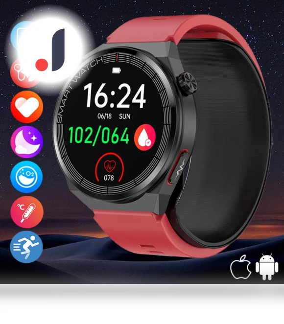 Smart Watch with ECG and Health Monitoring — Wearable Accessories, SACOSDING