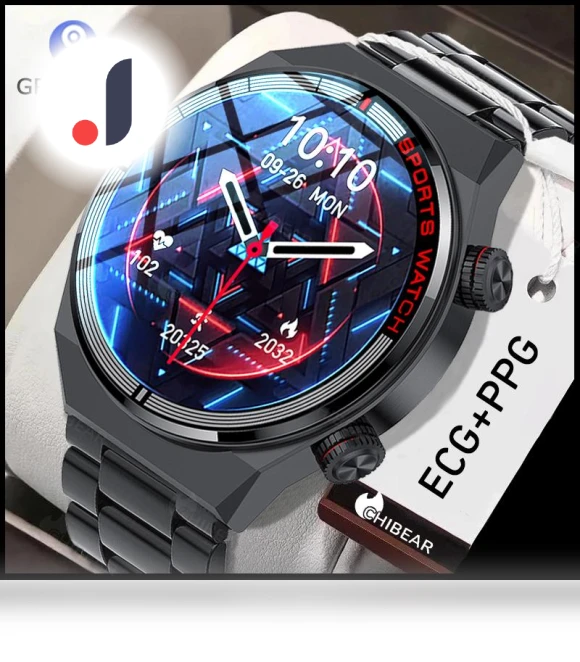 Smart Watch with ECG+PPG, Bluetooth Call, and GPS Sport Track — Wearable Accessories, Tiktop2