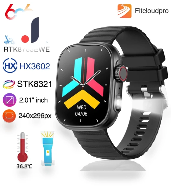 Smart Watch with Flashlight — Smartwatches, Tiktop2