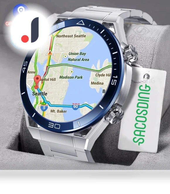 Smart Watch with GPS and ECG — Smartwatches, Tiktop2