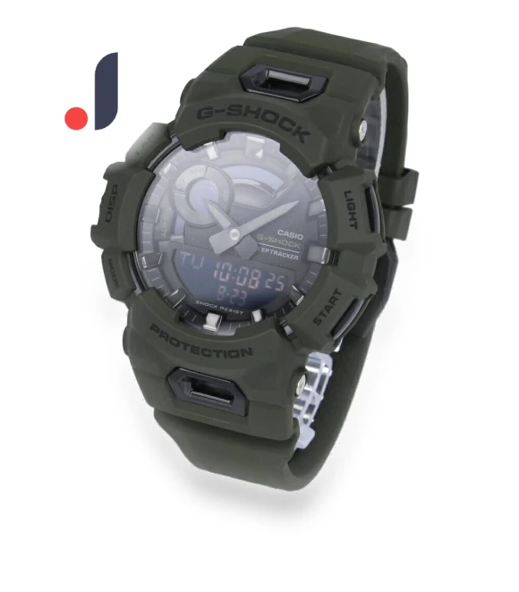 Smartphone Link Bluetooth Khaki G-SHOCK G-SQUAD Ana-Digi Watch — Smartwatches, Casio