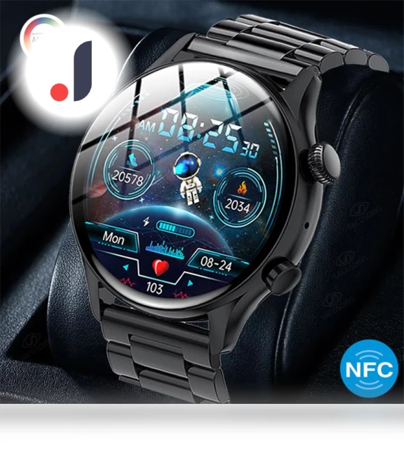 Smartwatch with AMOLED Display — Smartwatches, Tiktop2