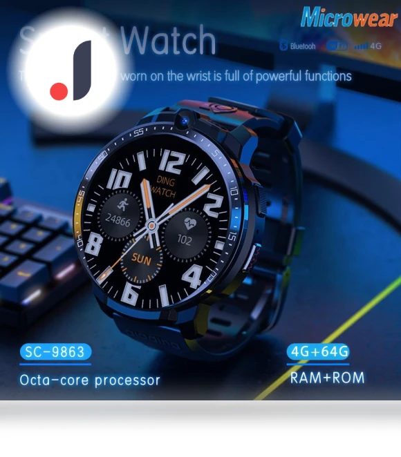 Smartwatch with GPS and WiFi — Smartwatches, Tiktop2