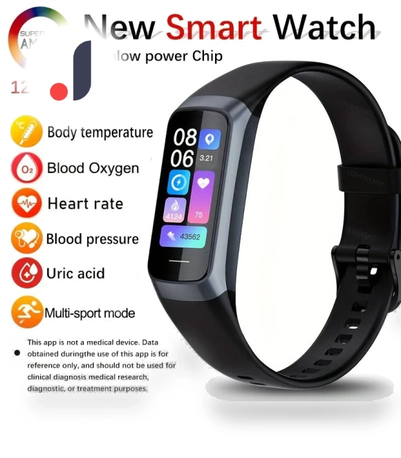 Smartwatch with Touch Screen and Fitness Tracker — Smartwatches, SCIONE