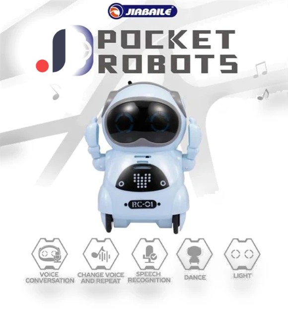 Talking Dancing Mini RC Robot Toy — Interactive Figures & Robots, YanLing1