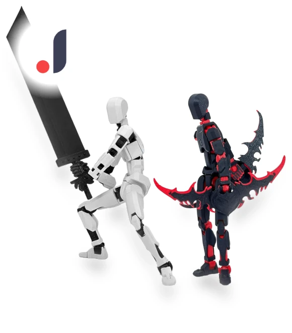 Titan 3D Printed Mobile Robot Doll — Dolls & Figures, Challenge