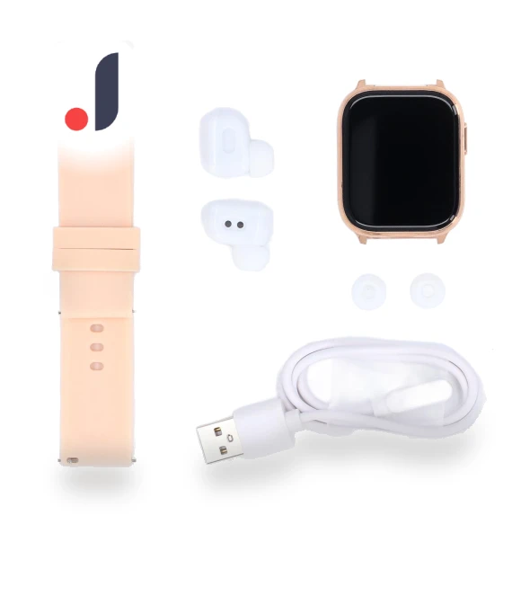 Touch Earbuds 2 in 1 Combo Full Screen with Wireless BT Headset — Wearable Accessories, TOMTOP JMS
