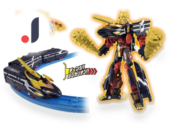 Transforming Robot Train — Toy Vehicles, Tomy