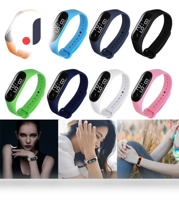 Unisex Touch Fitness Bracelet — Wearable Accessories, kuanhong
