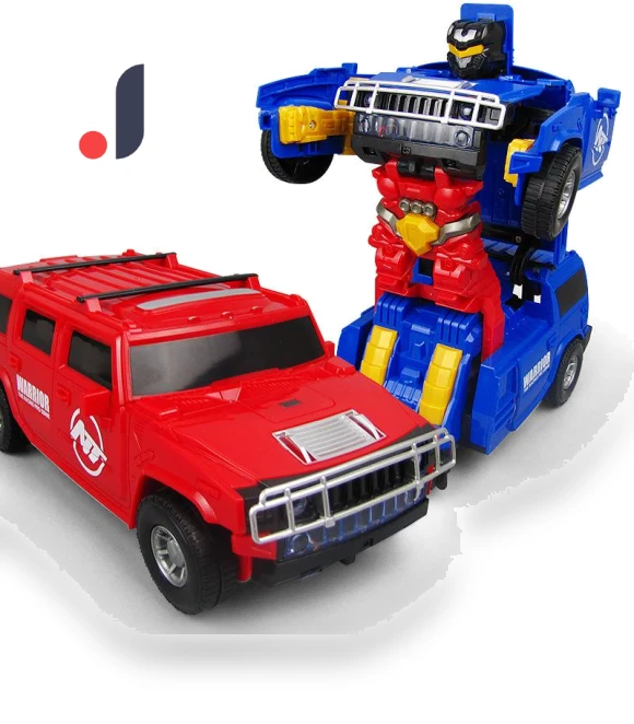 Universal Electric Deformation Car Robot with Light Music and Projection — Interactive Figures & Robots, HobbyWorld