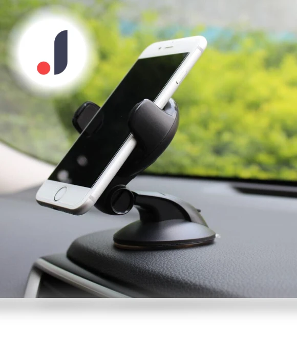 Windshield Phone Holder — Dashboard Installation Kits, Modern Home Furnishing