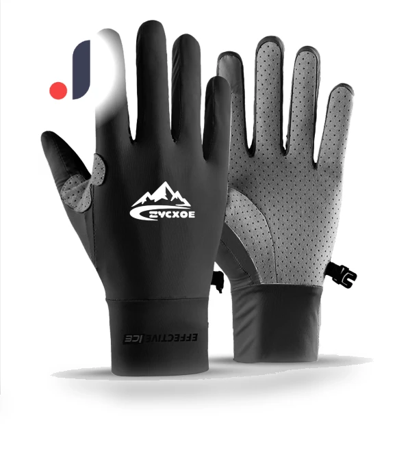 2 Finger Cold Sun Smartphone Touch Panel Quick UV Cycling Gloves — Gloves, nicoplace