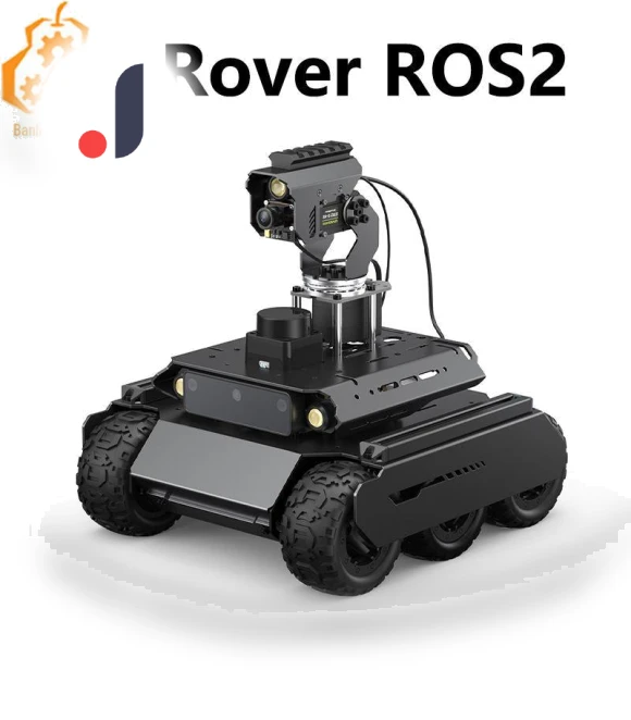 6-Wheel Open Source AI Robot Car — Robotics Foundations, ElectroCN