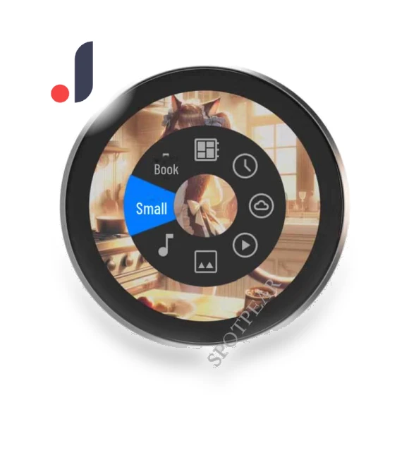 AI Voice Chat with Round Display — Handheld Devices, ElectroCN