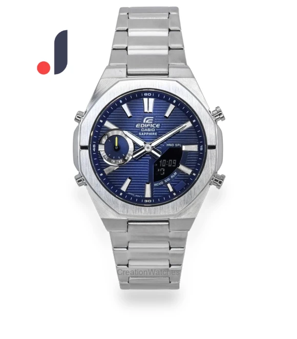 Analog Digital Watch with Smartphone Link — Men's Timepieces, Casio