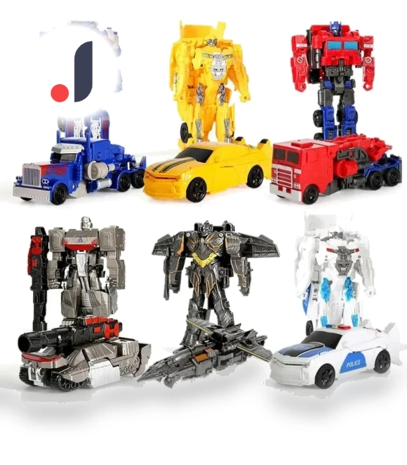 Anime Robot Transformation Car Toy — Stacking Blocks, Specials