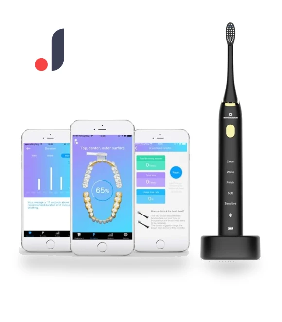 App-linked smart tracking electric toothbrush — Sonic Electric Toothbrushes, SAKURA BLOSSOM