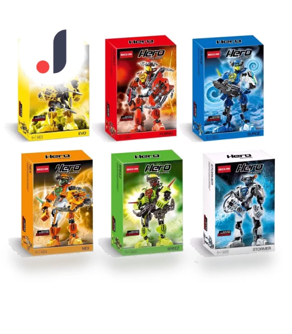 Bionic Warrior Robot, Buildable Blocks 2.0 — Construction Kits, Dental Clinic