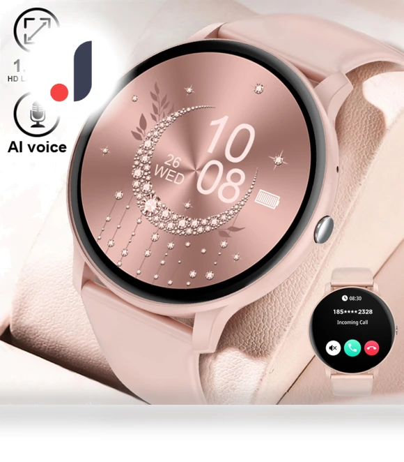 Bluetooth Smart Watch with Voice Assistant — Smartwatches, LIGE