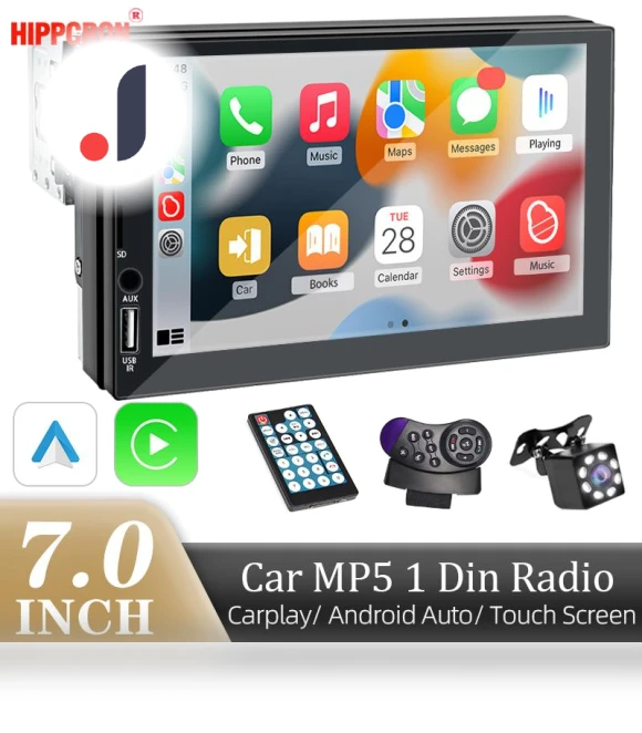 Car Radio with Carplay and Android Auto — Stereo Receivers, AutoSphere