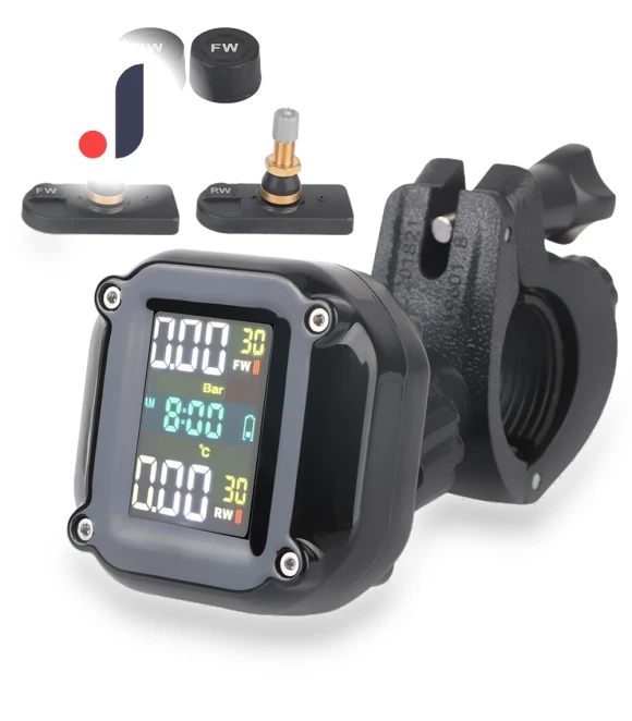 Color LCD Display Tire Pressure Monitoring System — TPMS Sensor Replacements, LEEPEE Automotive Parts