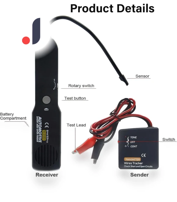 Digital Automotive Circuit Scanner Diagnostic Tool — Auto Electrical Tools