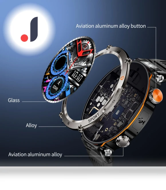 Durable Smartwatch for Men — Smartwatches, QTLLBT