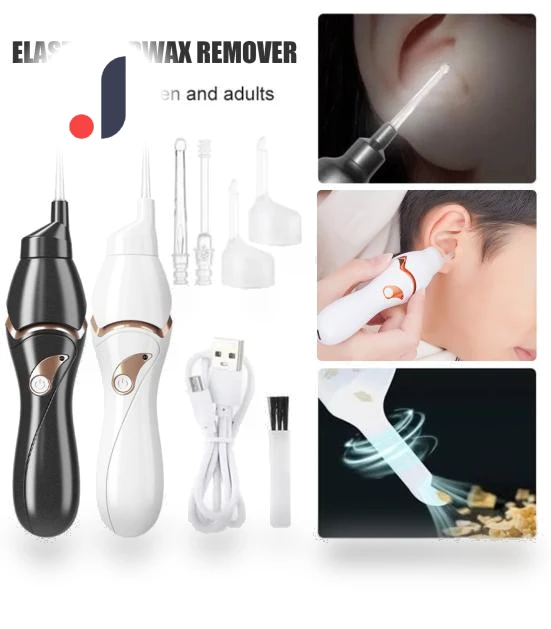 Electric Ear Wax Cleaner with Built-in LED Lights — Wax Removal, shenglian