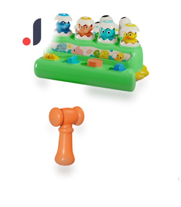 Interactive Pop-Up Animal Toy — Infant & Early Childhood Playthings, Toy Story