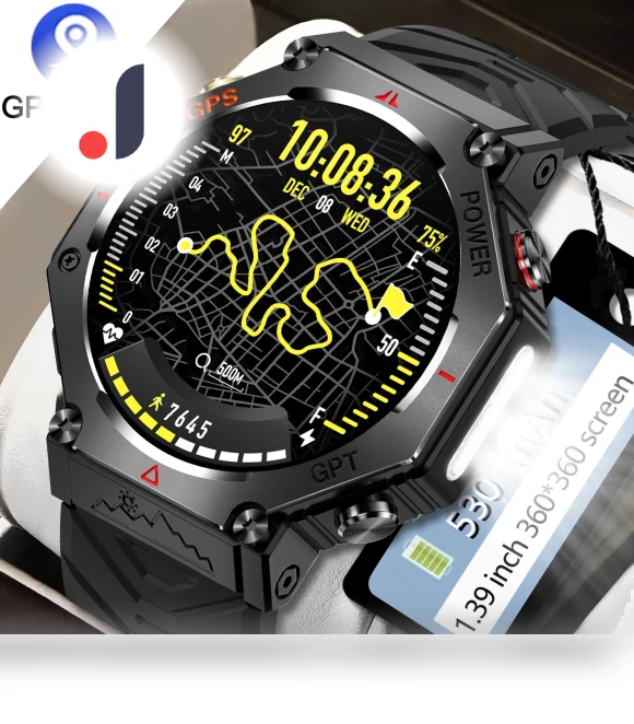 Military Smart Watch — Smartwatches, SACOSDING