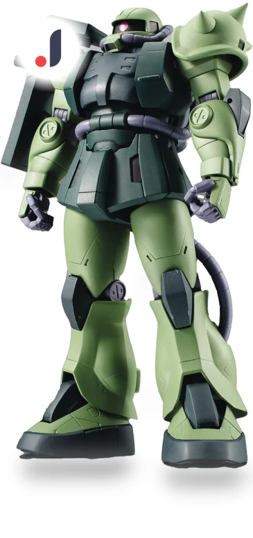 Mobile Suit Gundam 08th MS Platoon Ground Type Zaku II JC Type Action Figure — Figure, TAMASHII NATIONS