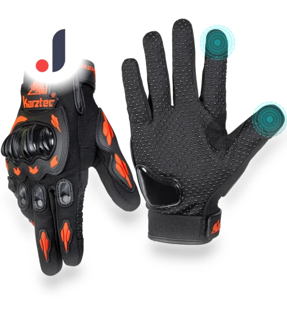 Motorcycle Bicycle Smartphone Touch Panel Gloves — Gloves, nicoJAPAN