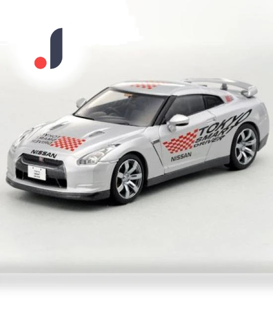 Nissan TOKYO SMART DRIVER 1/43 GT-R (R35) — Miniature Rides & Collectibles, Kyosho