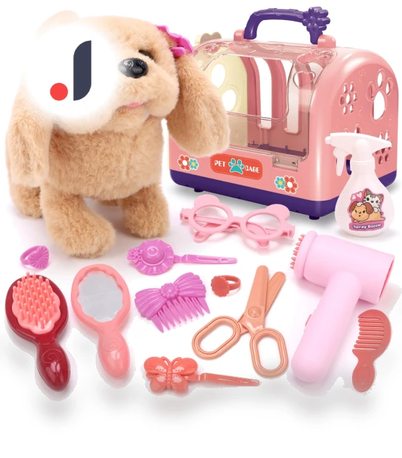 Plush Robot Dog Electronic Toy — Interactive Learning Devices, hayatospeed