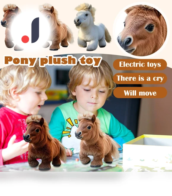 Realistic Robot Horse — Interactive Animal Companions, Smarrt home